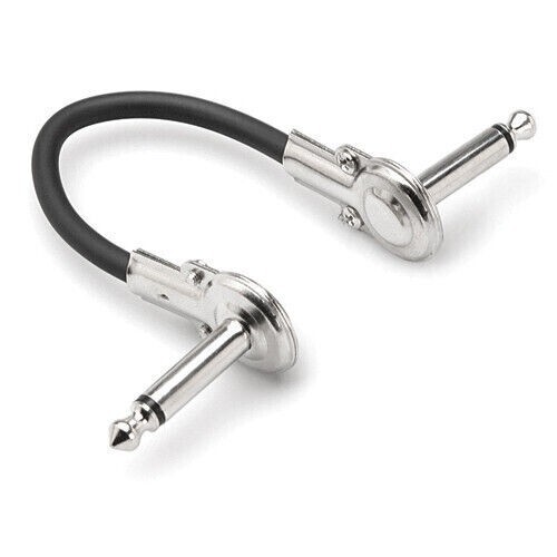 Hosa IRG-103 Guitar Patch Cable, Low-profile Right-angle to Same (3 feet)