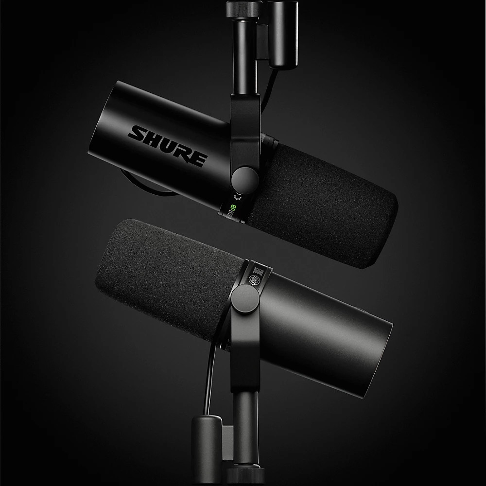 Shure SM7dB Dynamic Vocal Microphone With +28dB Builtin Active Preamp