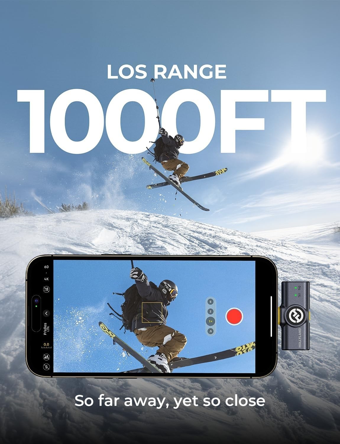 LARK M2 Mic 2TX + 3RX + Charging Case, Noise Cancelling