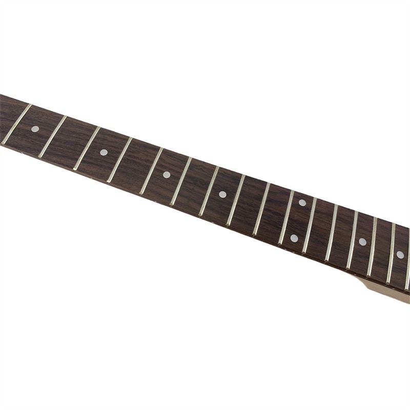 Electric Guitar Neck 24 Fret 25.5 Inch Reversed Head Rosewood Fretboard Bolt On