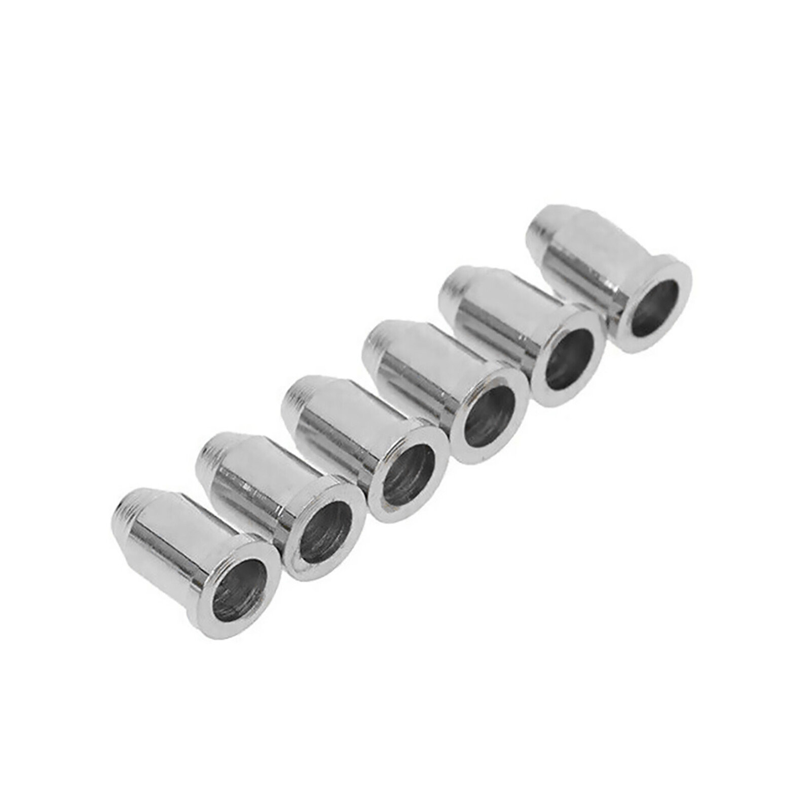 6x Guitar String Through Body Ferrule 1/4″ String Ferrules Part for Telecaster