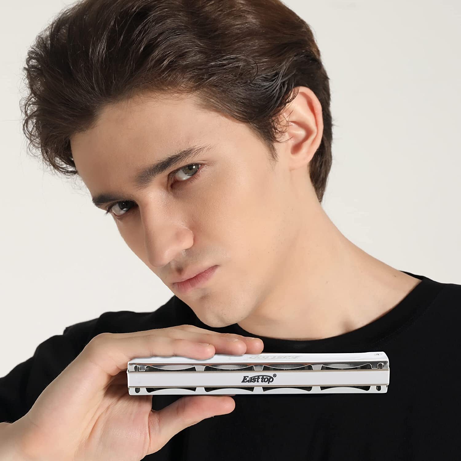 Easttop 24Holes Professional Tremolo Harmonica harmonica Tremolo Mouth Organ US