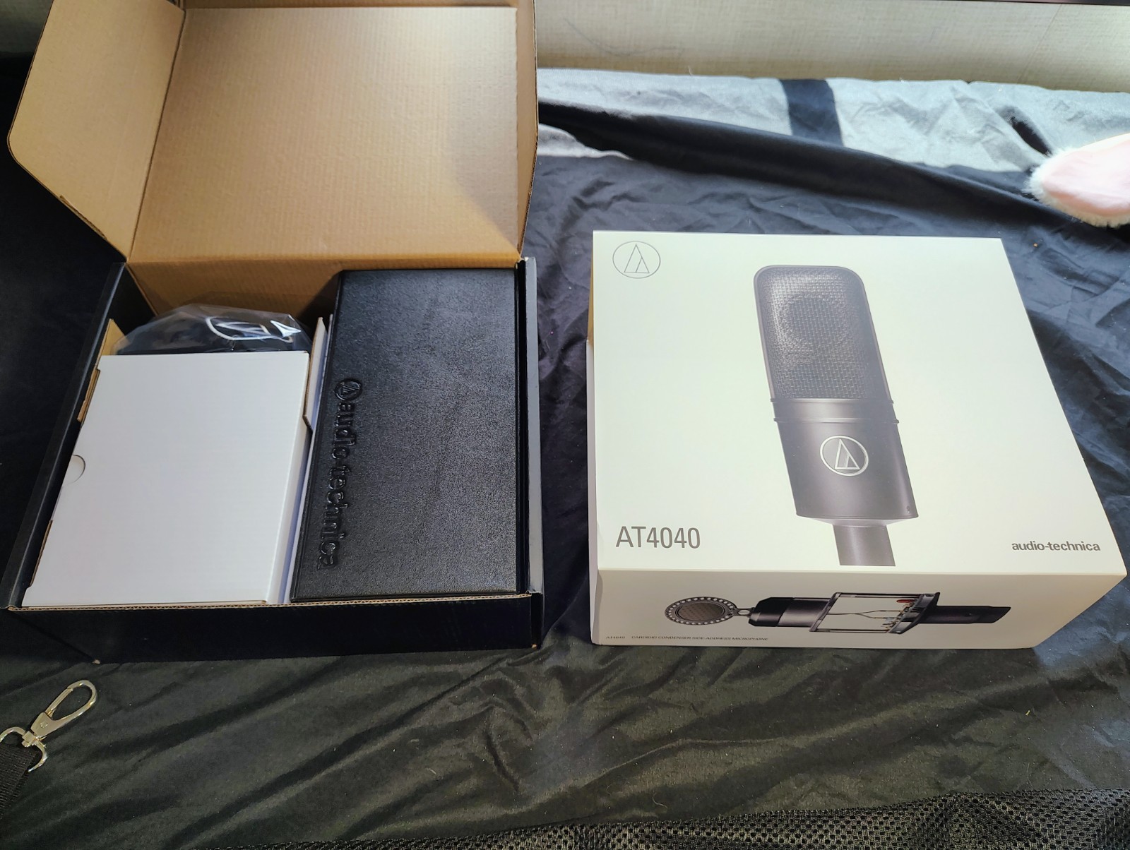 Audio-Technica AT4040 Cardioid Condenser Studio Microphone – Open Box Brand New