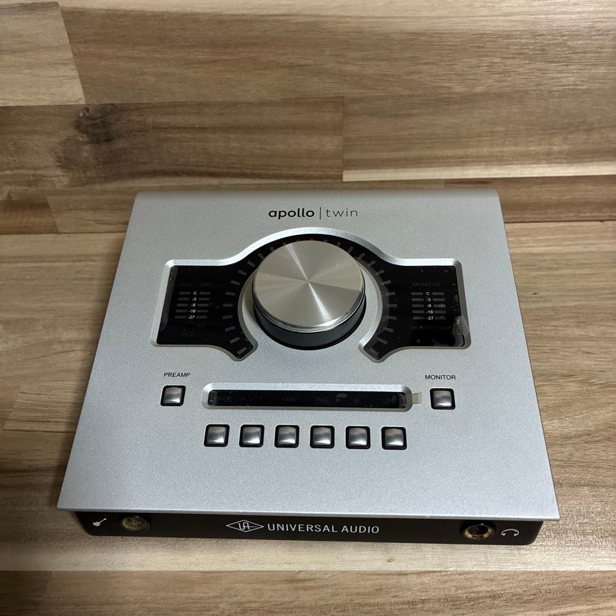 Universal Audio Apollo Twin DUO Thunderbolt Audio Interface Silver Tested w/Box