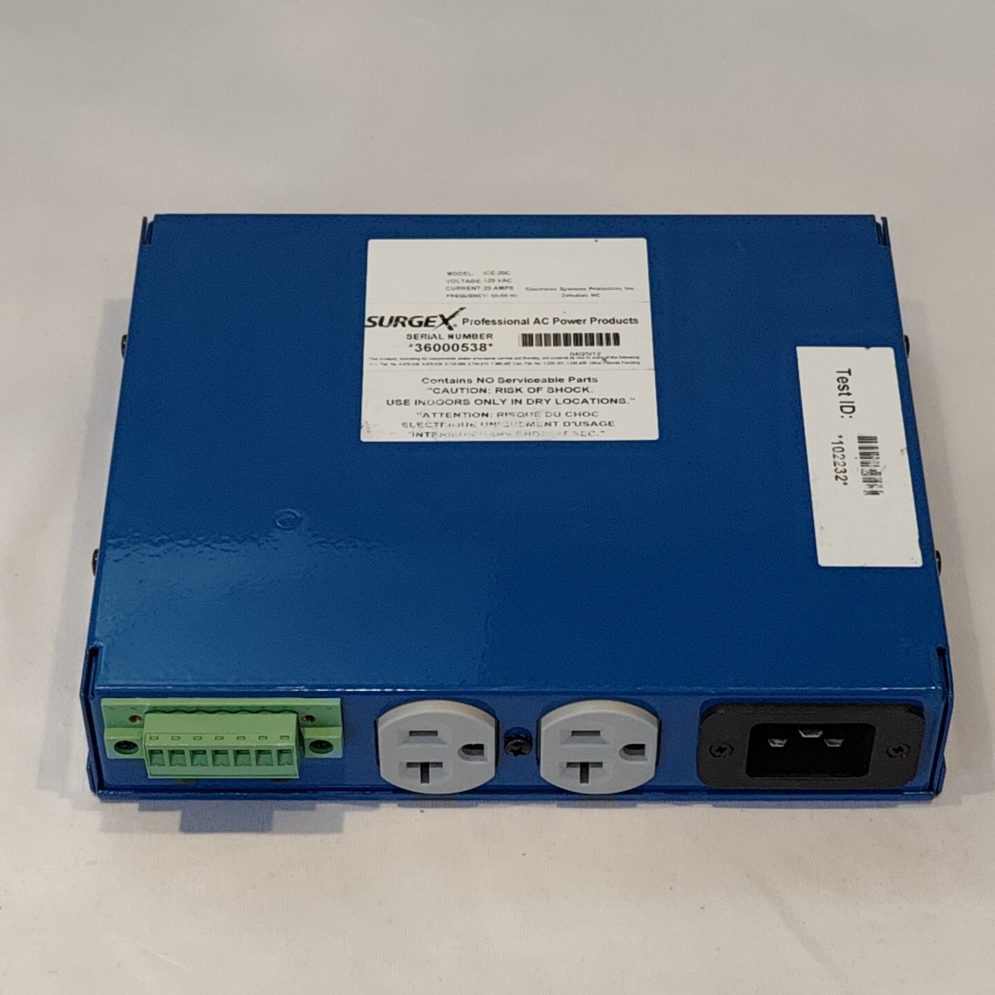 Surge X Ice 20C Inrush Current Eliminator 120V 20A 2400W Works