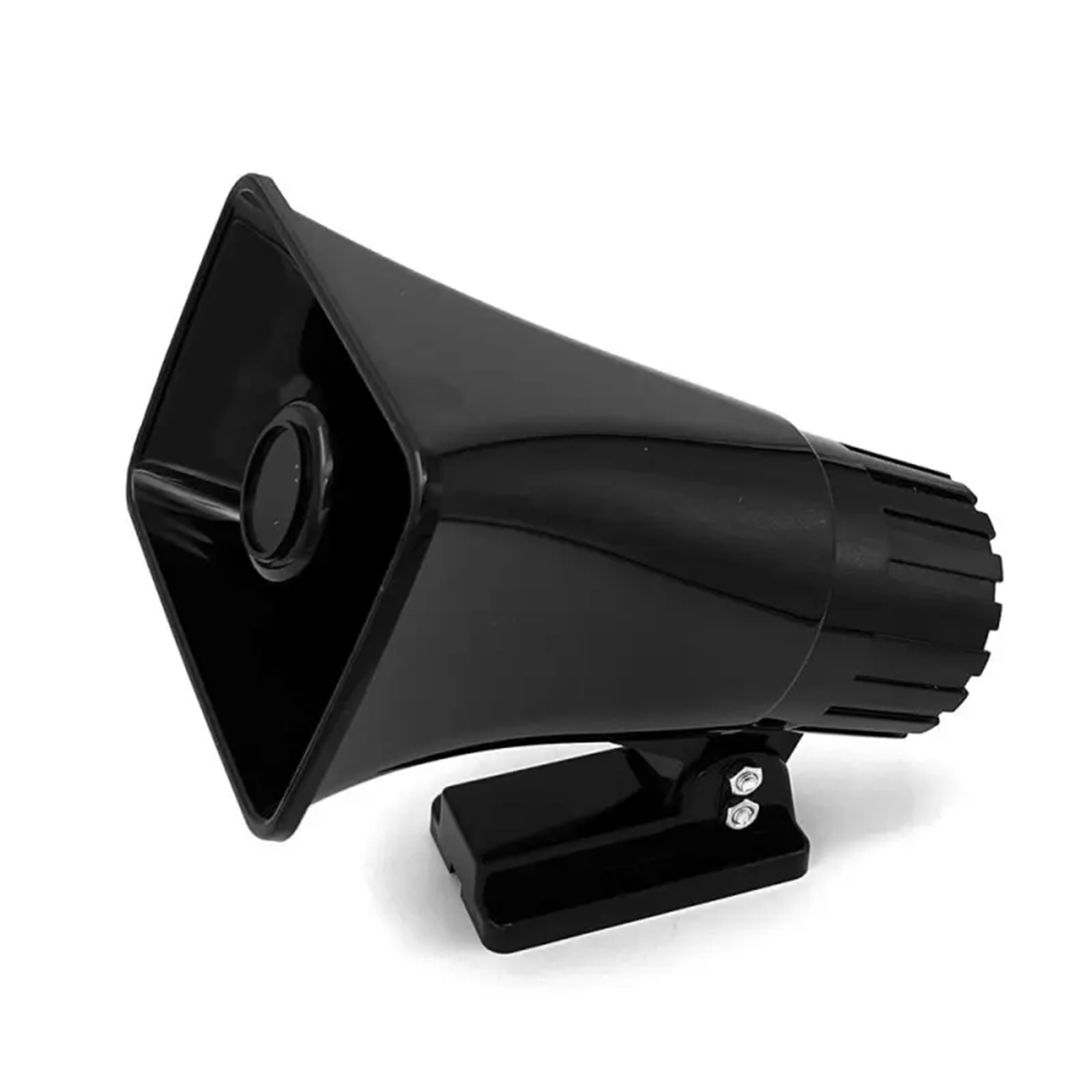 Pyle 6″ Portable PA Horn Speaker for Indoor/Outdoor Use, 50W Peak Power, Black