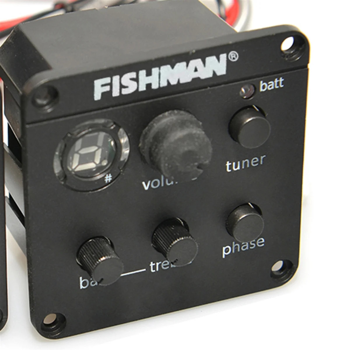 Fishman ISYS+ EQ Preamp System Acoustic Guitar Pickup Onboard Electronics