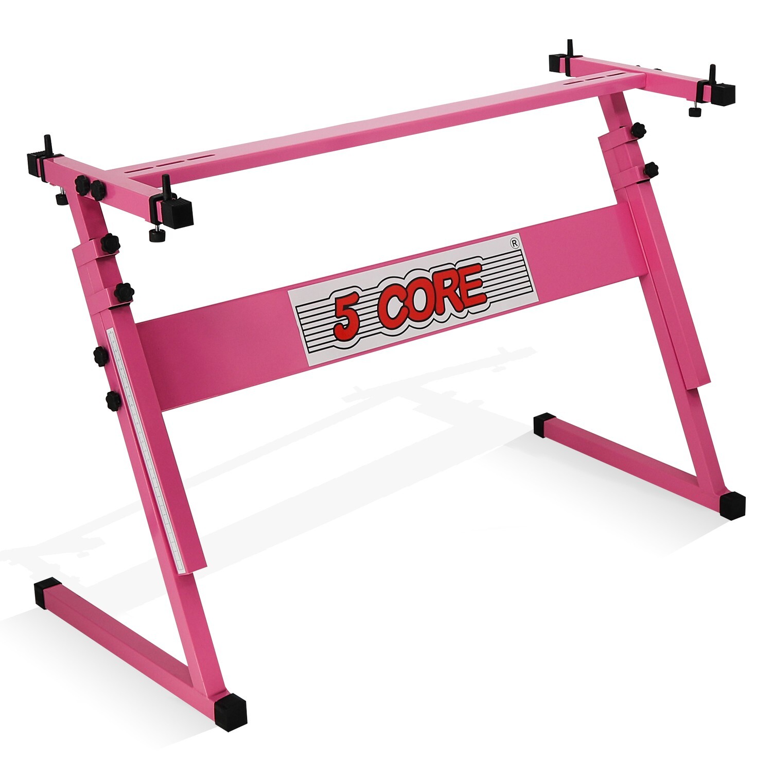 5 Core Keyboard Stand Z Style Height Adjustable Sturdy Piano Riser Lift Holder S