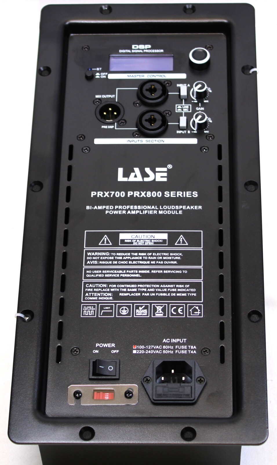 LASE Replacement Amplifier Module for JBL PRX 700 & PRX 800 Powered Speakers