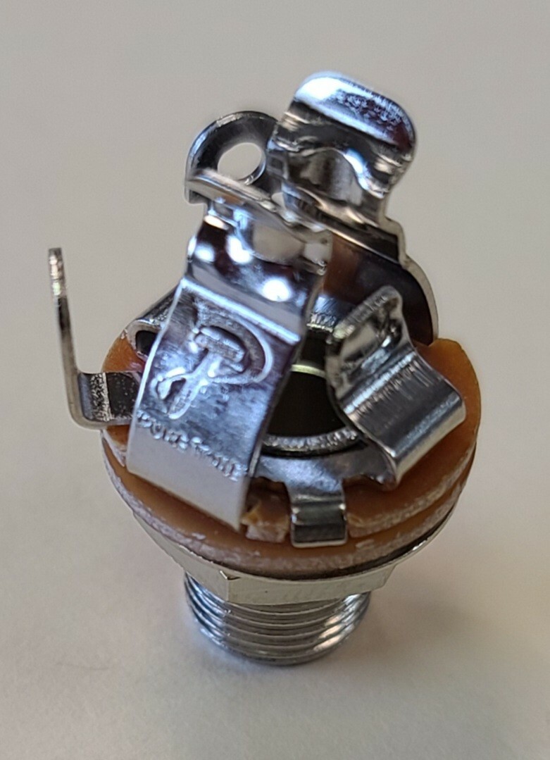 Pure Tone PTT1 Mono 1/4 inch Multi Contact Guitar Output Jack
