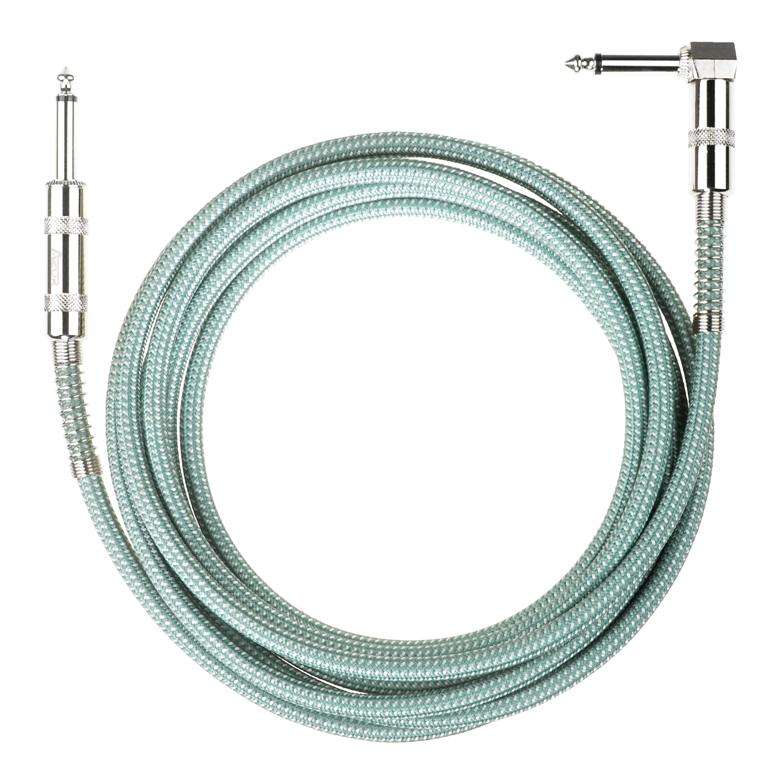Guitar Audio Cable 10ft Braided Cable Guitar Connector 6.35 Shielded Audio Cable