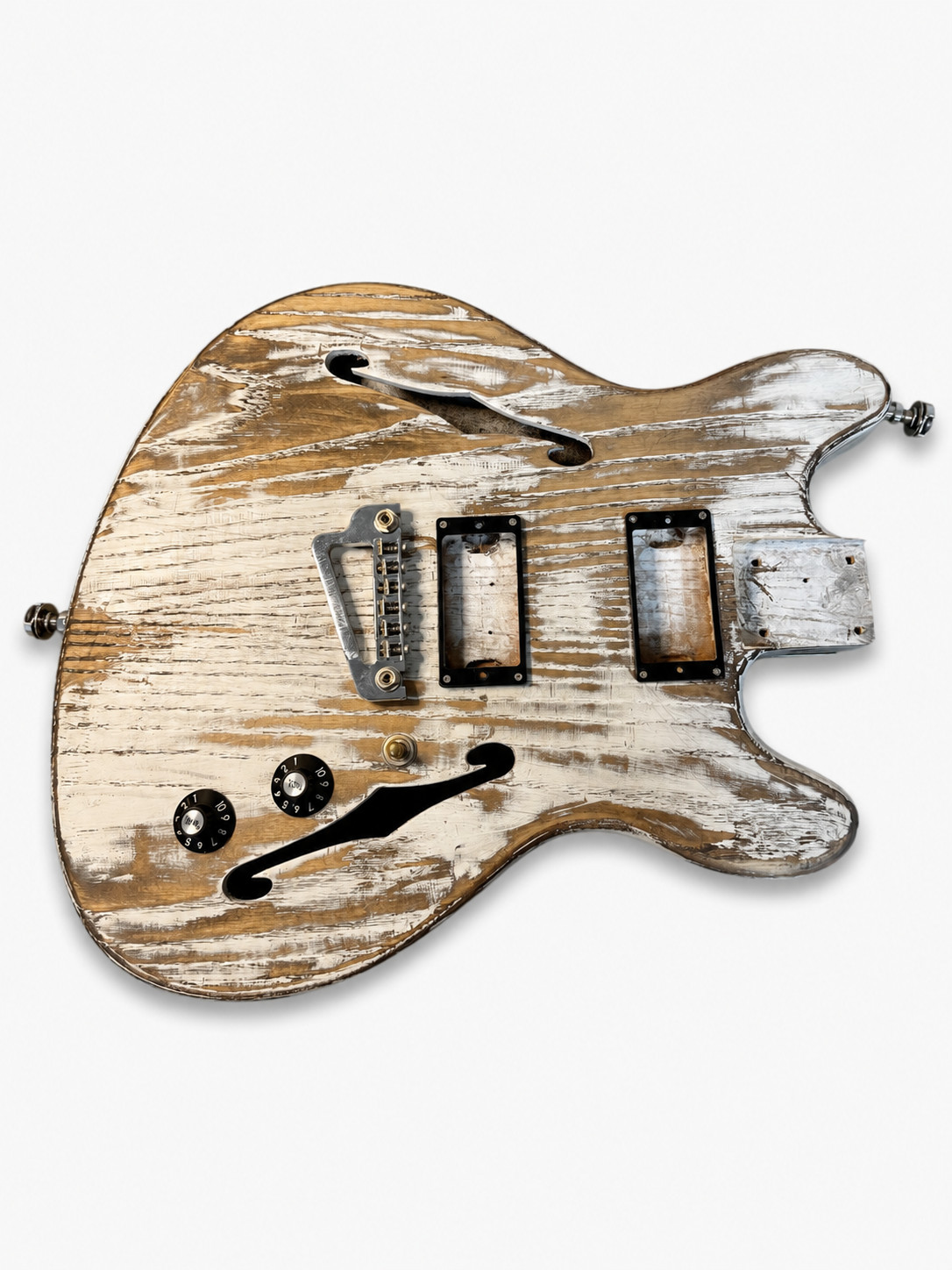 Custom Semi-hollow Ash Starcaster guitar body Emerson wiring Baby Grand bridge