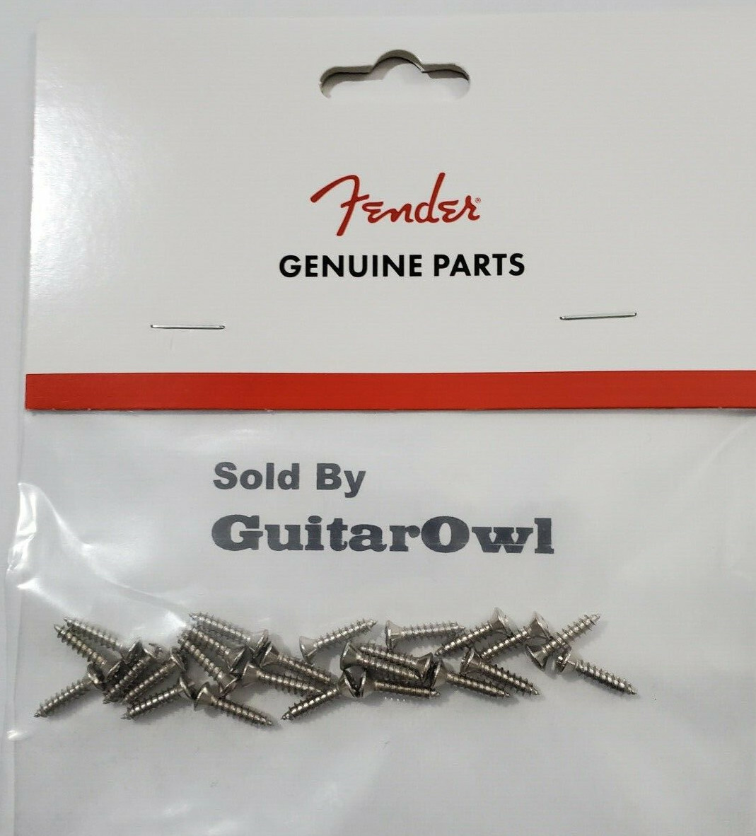 Fender CHROME Guitar Pickguard Mounting Screws 0994923000 FREE SHIPPING