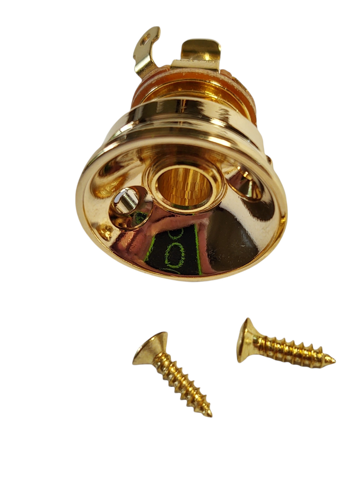 Gold Electrosocket Jackplate with Gold Pure Tone Full-contact Output Jack