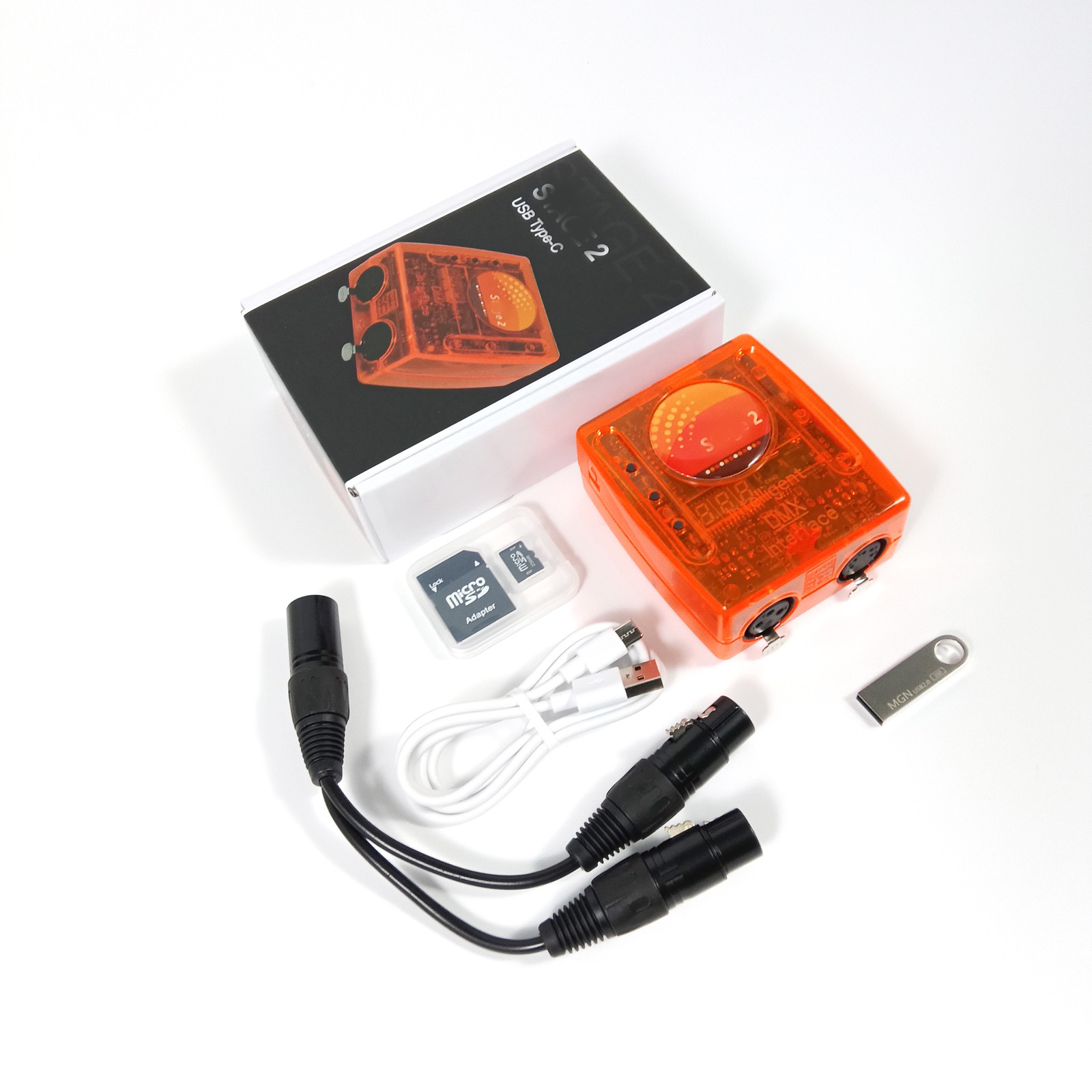 DMX 1536 Channel Lightning Interface for Sunlite Suite 2 FC DMX-USD Controller