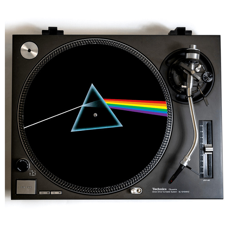 Pink Floyd Dark Side Of The Moon Turntable Slipmat for 12″ Vinyl Record Players
