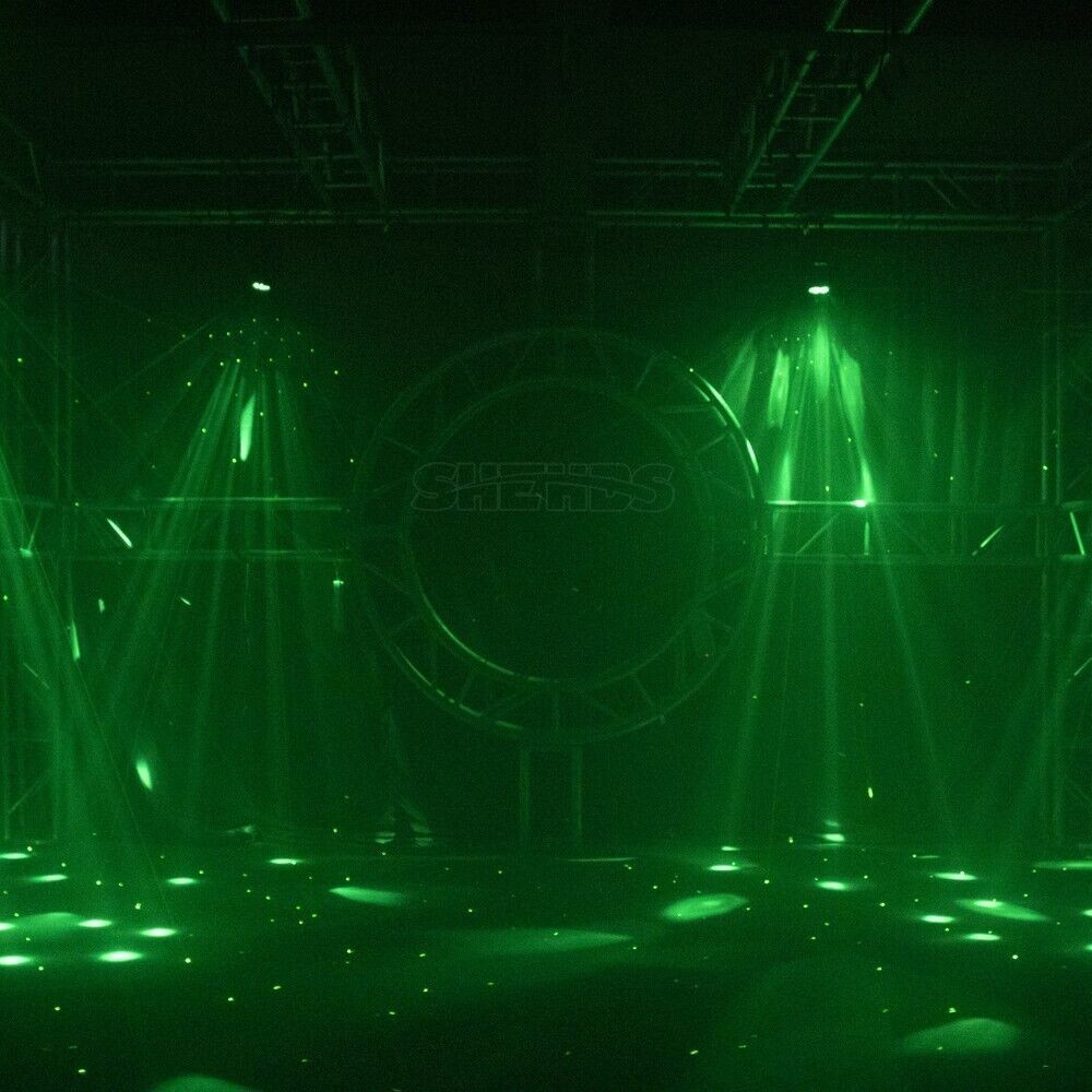LED 6x15W RGBW Laser Moving Head Light Beam Wash Lighting For Party Bar Club