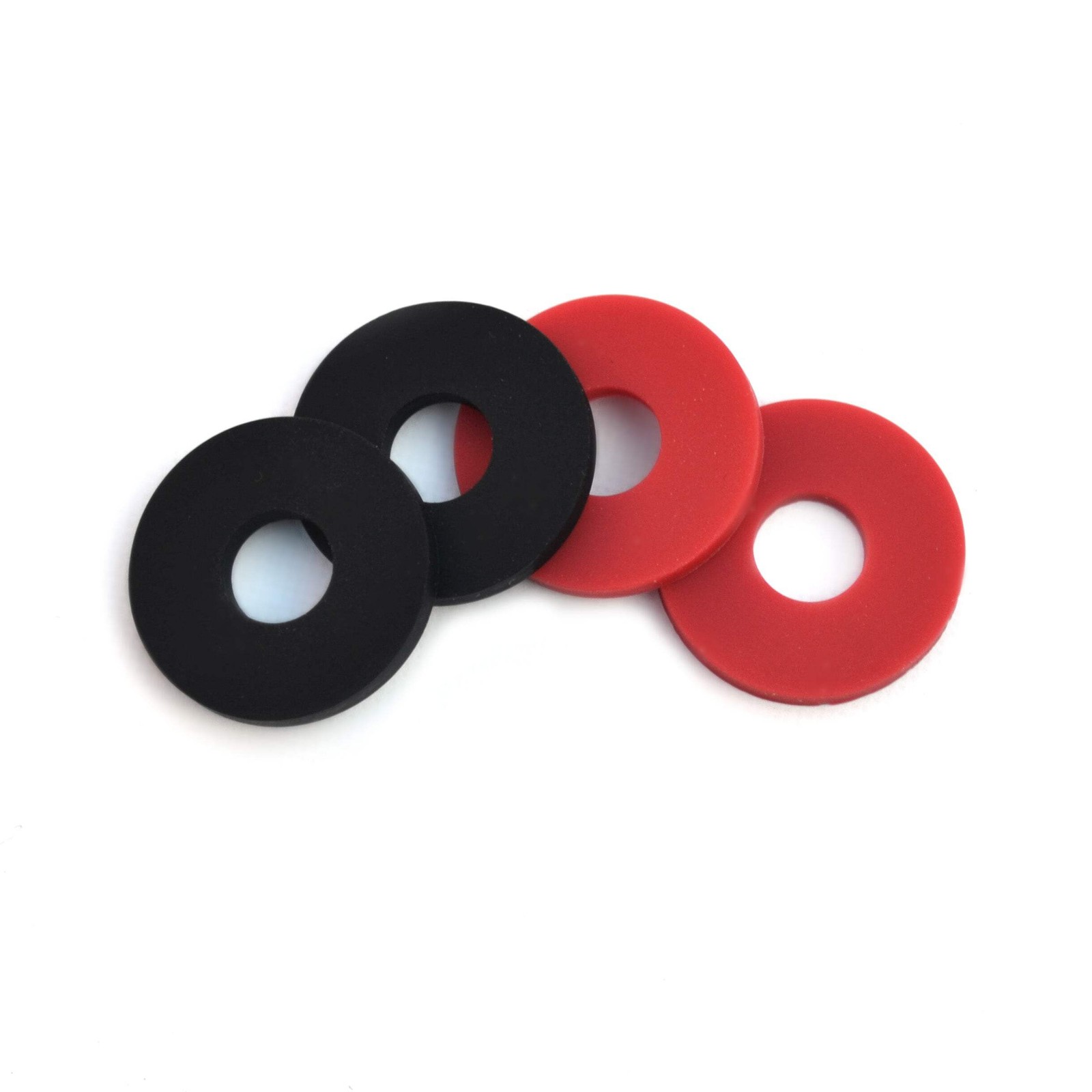 Magma Guitar Strap Blocks – 8 Pieces Pack (4 Red and 4 black) (MSL-2)