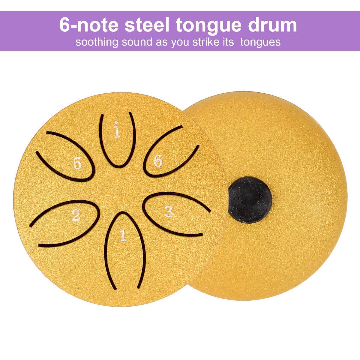 Rain Drum Steel Tongue Handpan Drum Hand Drum For Yoga Mind Meditation