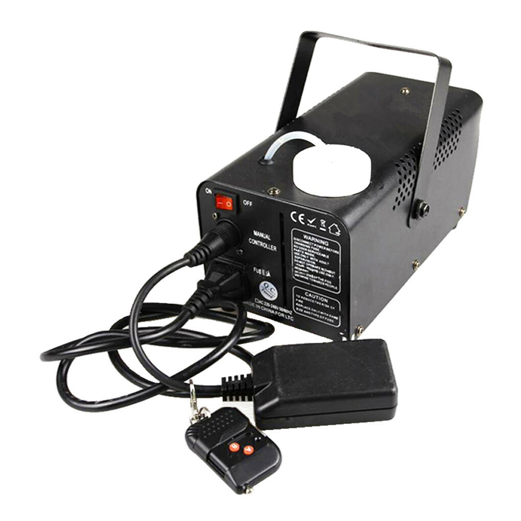 AC 90-240V 3 Pins XLR Smoke Fog Machine Remote Control Stage Light Effect Parts
