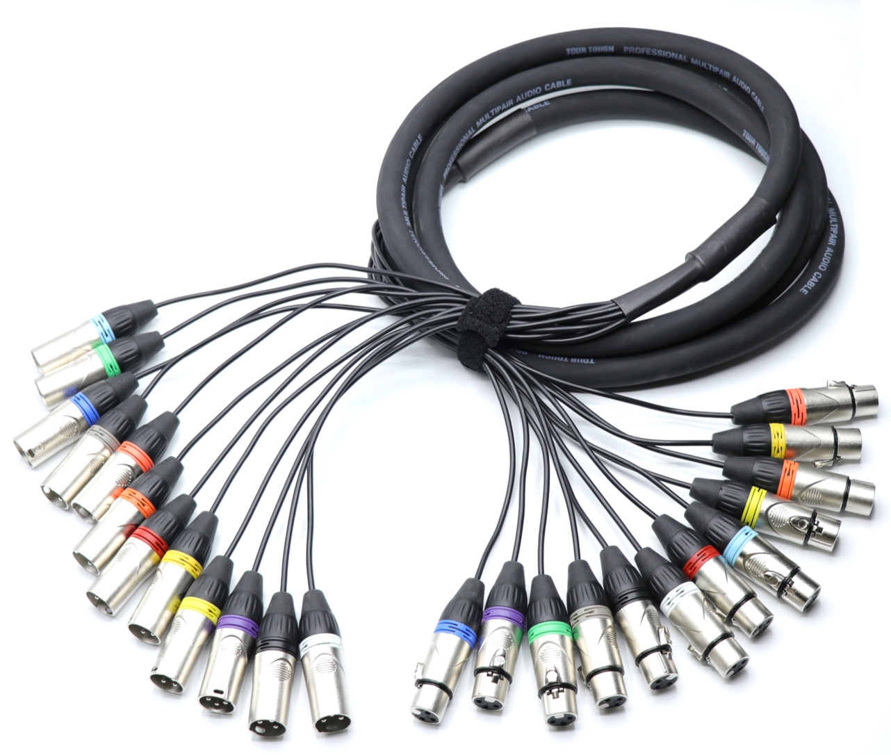 Heavy Duty 12 Channel 10ft XLR Audio Snake
