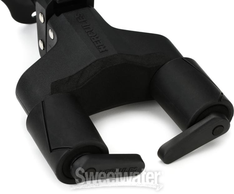 Hercules Stands GSP39WB PLUS Short Arm Steel Base Wall Mount Guitar Hanger with