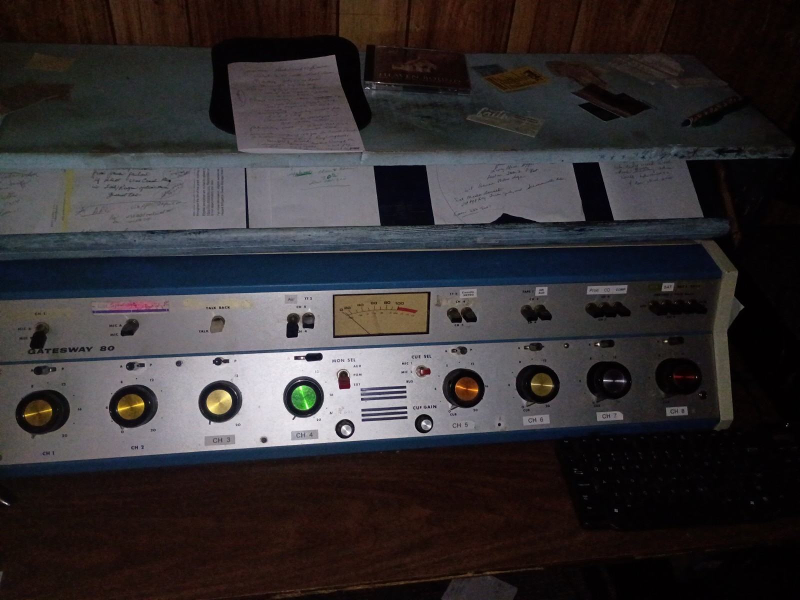 Harris Gatesway 80 Channel Professional Broadcast Mixer Console WYKM Rupert WV