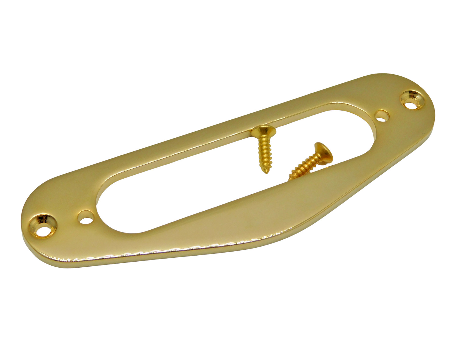 Gold Metal Neck Pickup Ring &Screws for Fender Telecaster Tele Electric Guitar