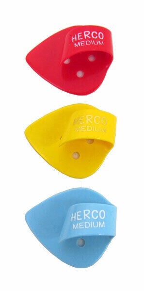 Herco Thumb Picks – Flat – Heavy 1.0mm 6-Pack