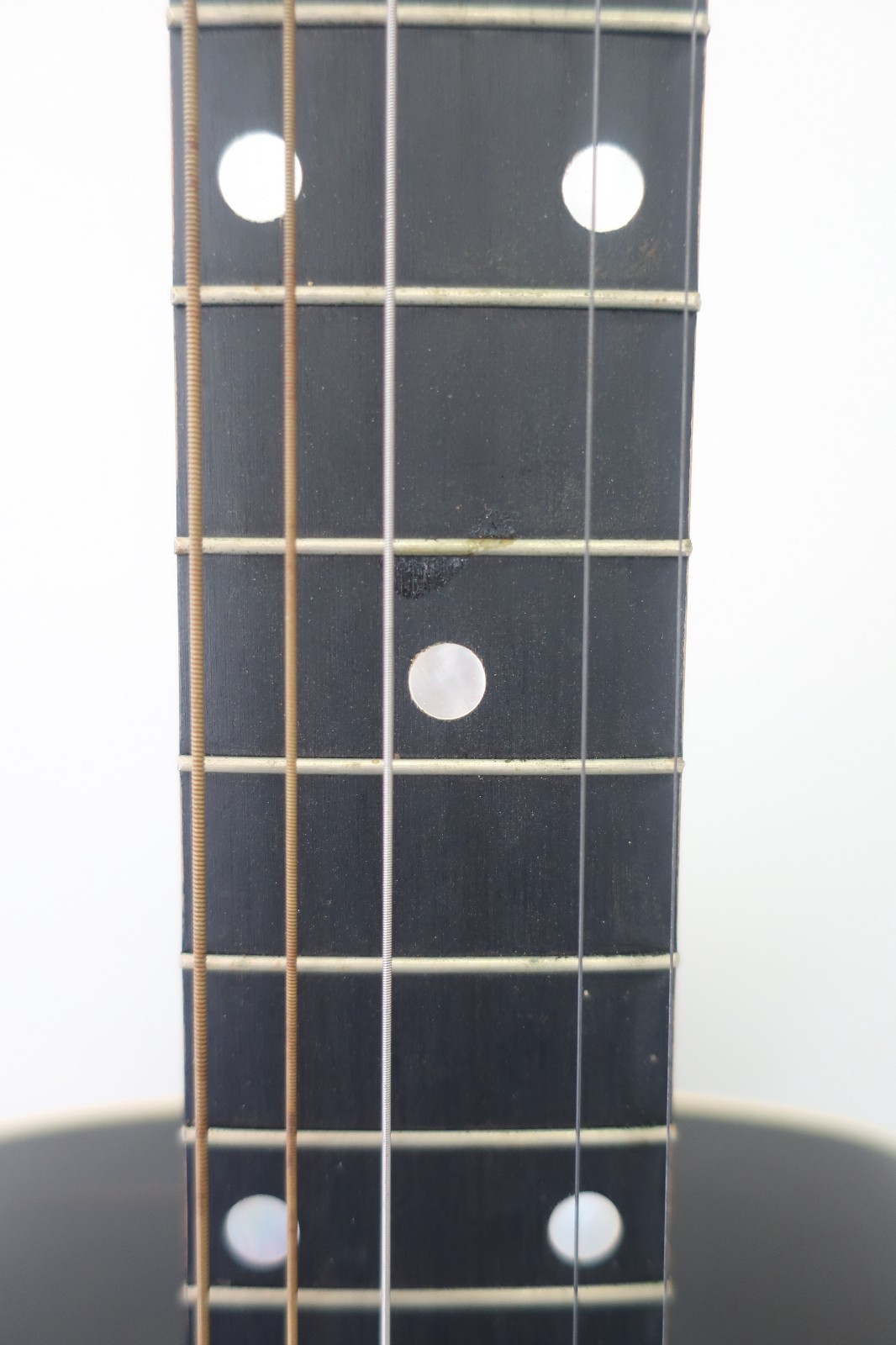 Vintage 1960s Unknown Maker Archtop Acoustic Guitar Circa W/ Rare Geib Case
