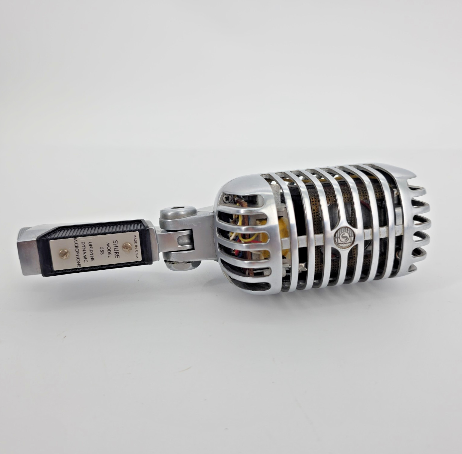 Vintage Shure 55S Dynamic Cardioid Microphone Elvis 55 55SW 556S Made in USA