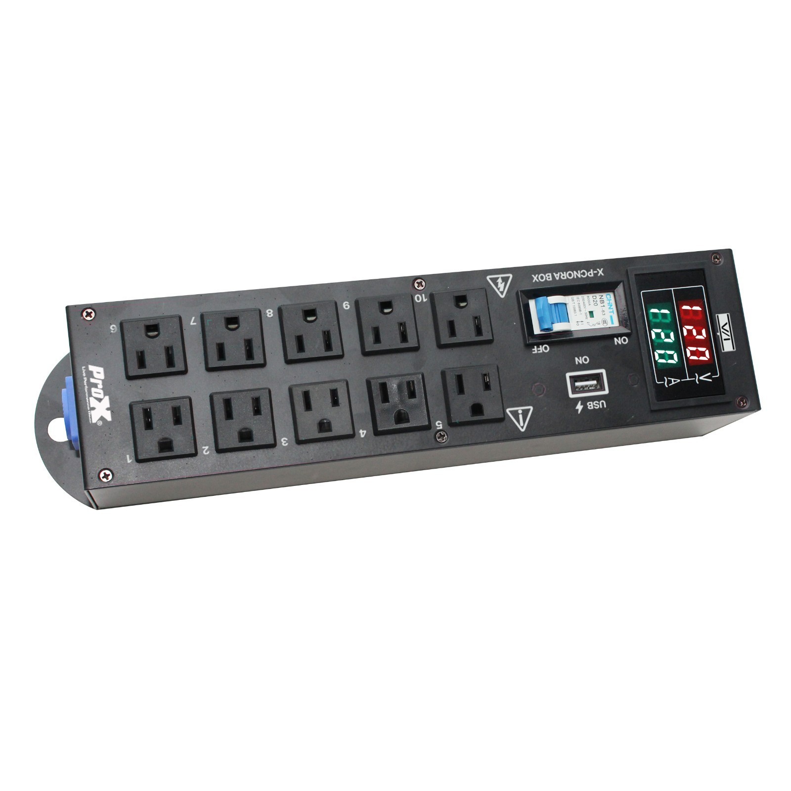 Surge Protection Power Distribution Box PowerCon in – 10 Edison Female
