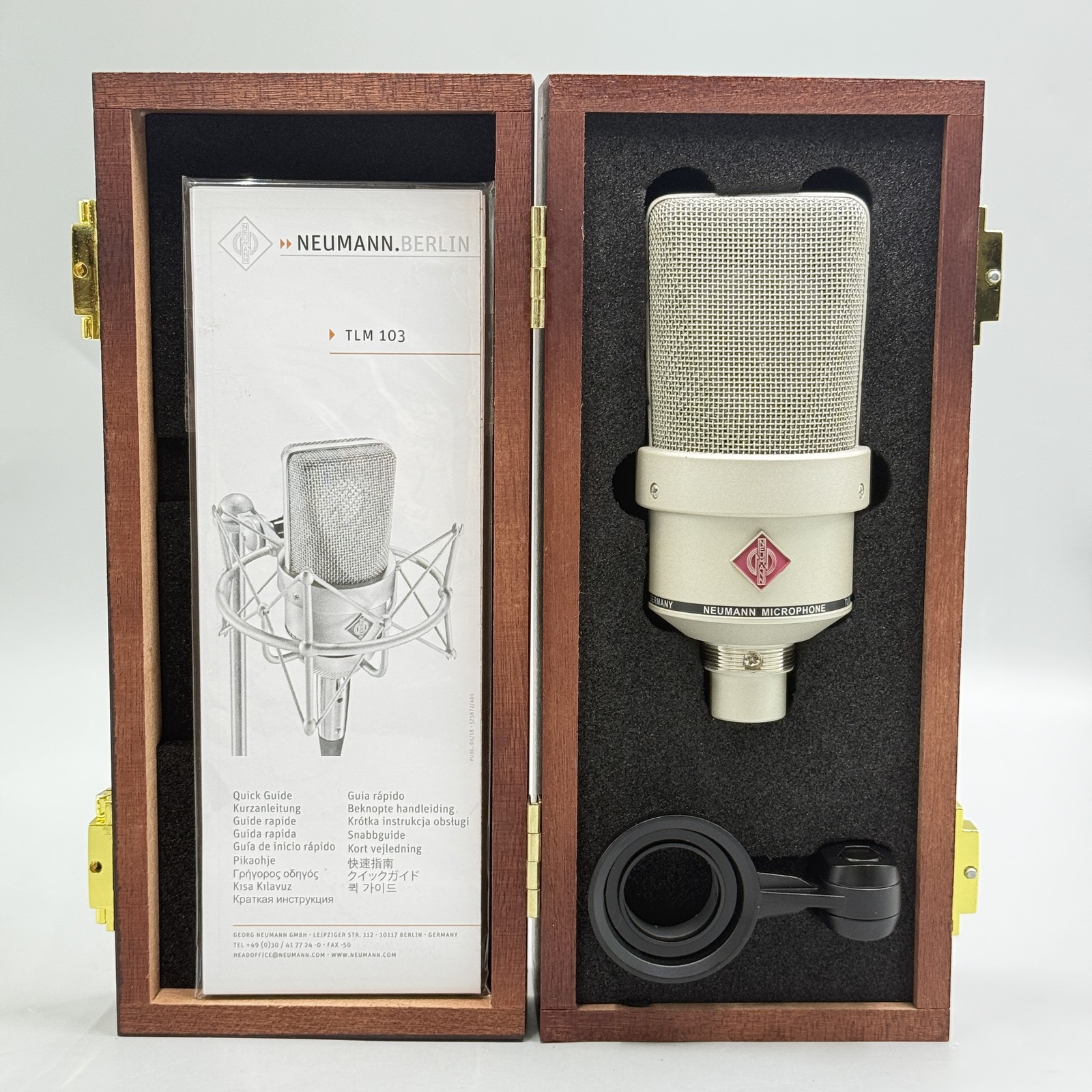 New Neumann TLM 103 Large-diaphragm Condenser Microphone Nickel US