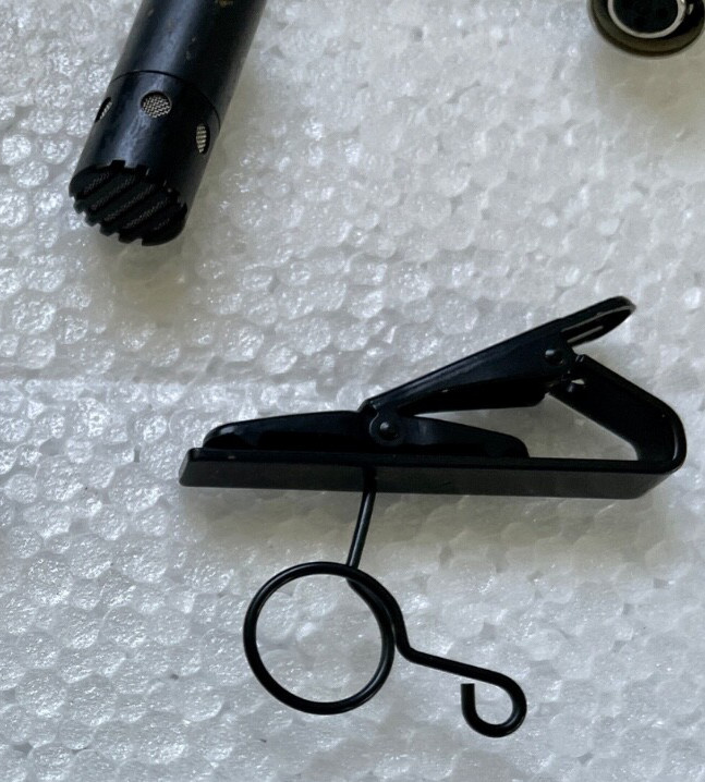Audio-Technica AT831cW Lavalier Microphone – For AT Wireless System w/ Clip