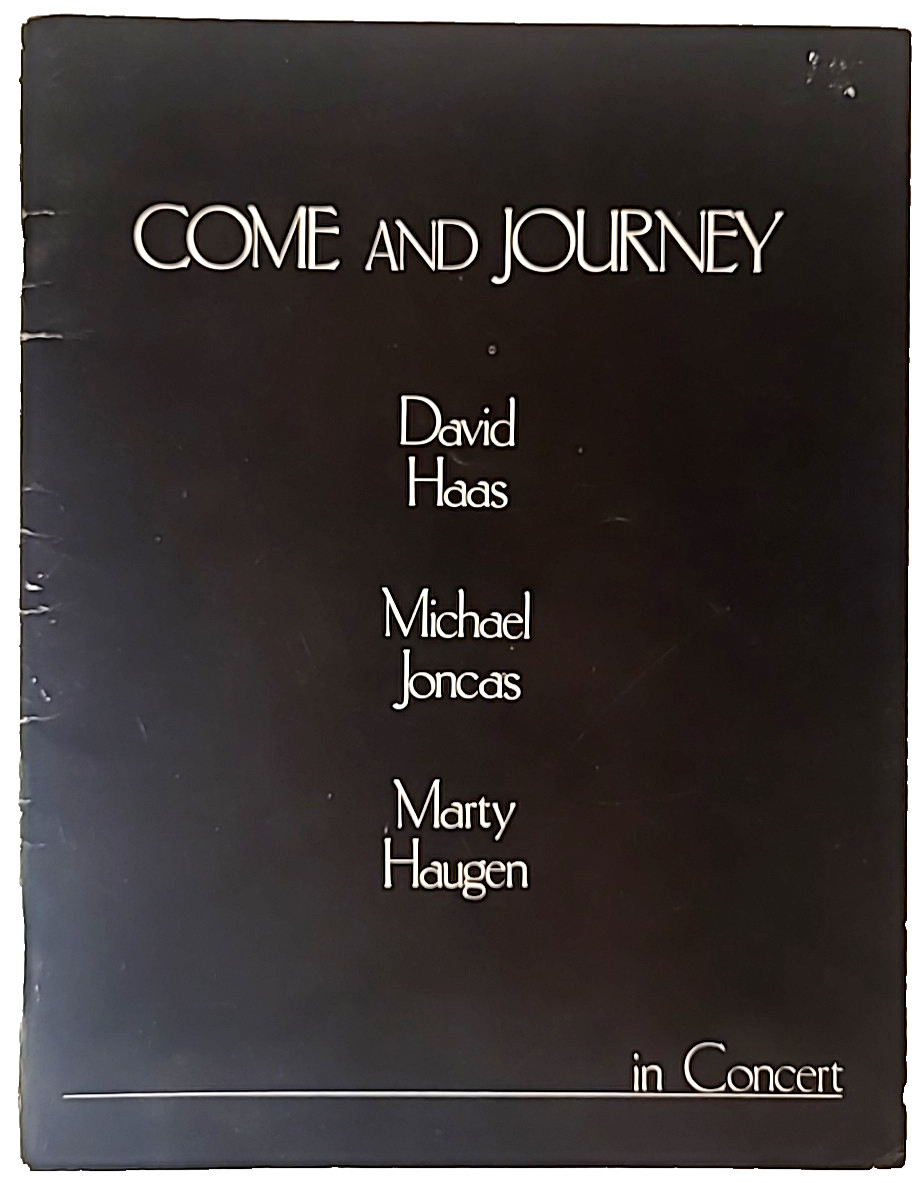 Vtg Come And Journey Song Book In Concert David Haas Michael Joncas Marty Haugen