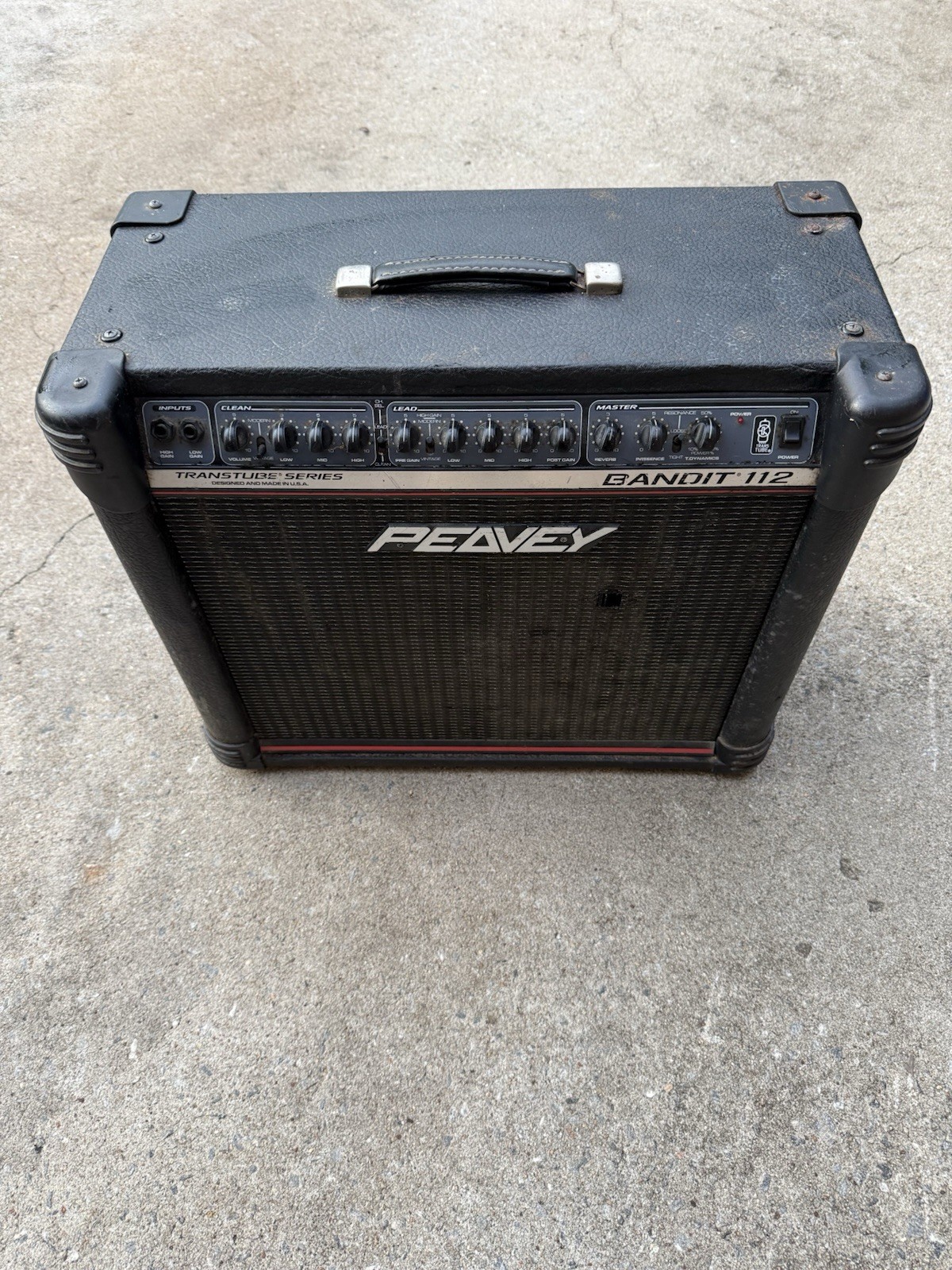 Peavey Bandit 112 Red Stripe Transtube Series – Sheffield Speaker!