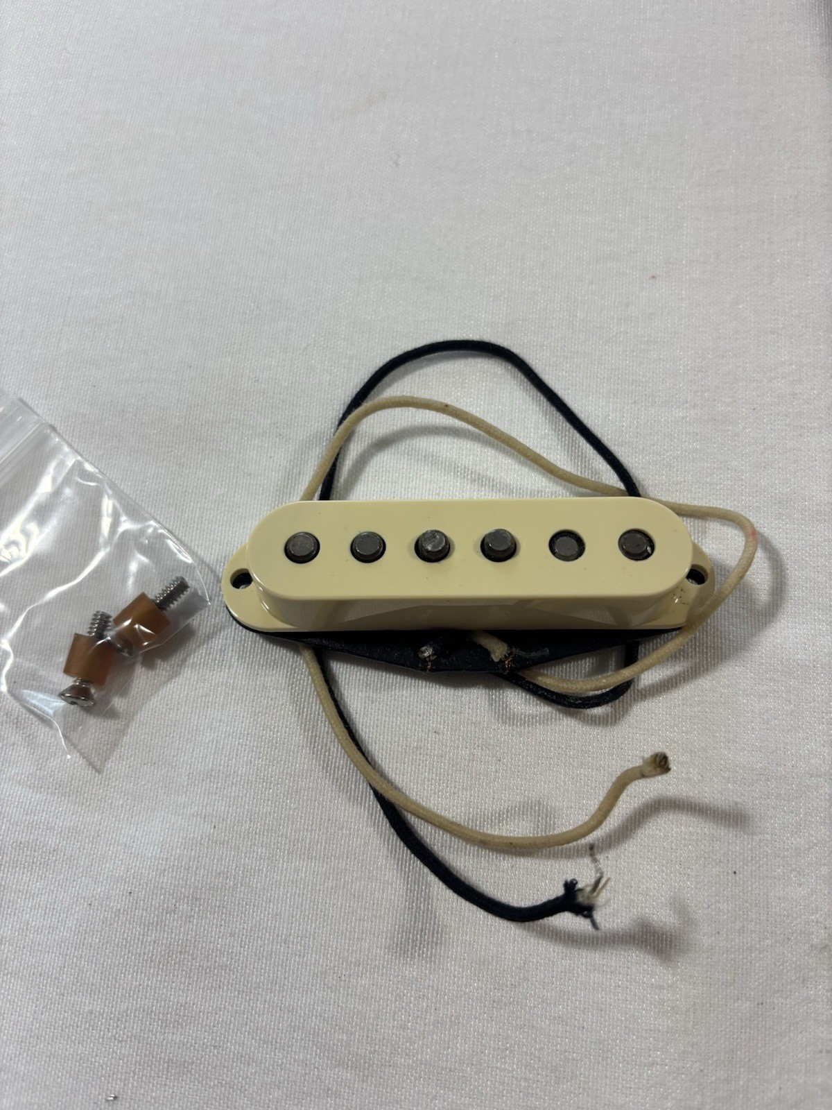 Fender Pure Vintage Original 57/62 Middle Pickup Single-Coil Aged White w/ HW