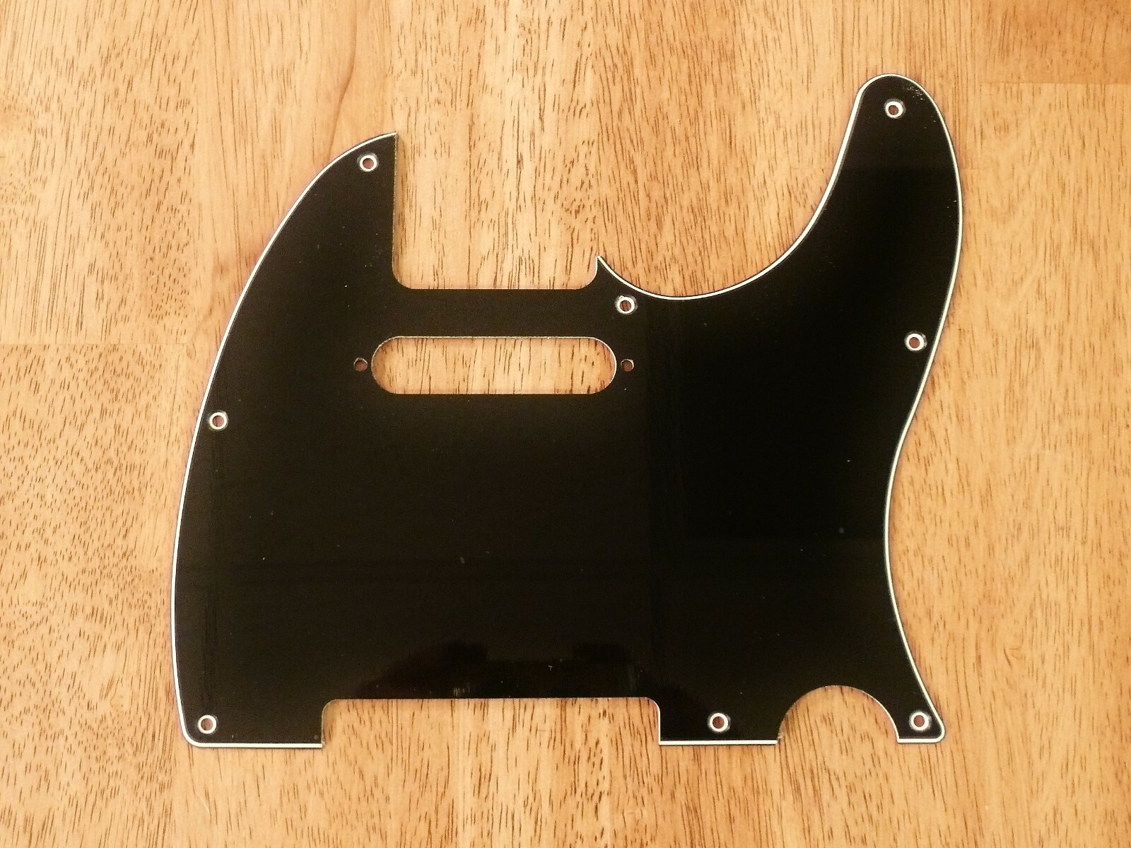 PICKGUARD BLACK 3 PLY FOR FENDER TELECASTER