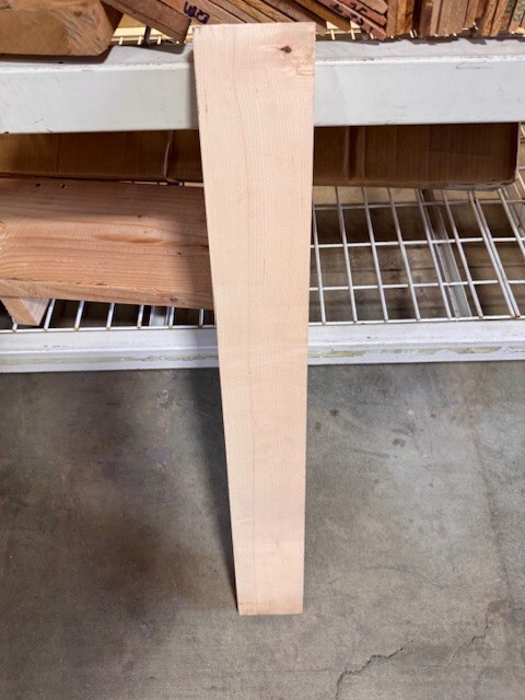Quartersawn QS White Hard Maple🍁Guitar Neck L 1.1”x3.8”X 30″ KD