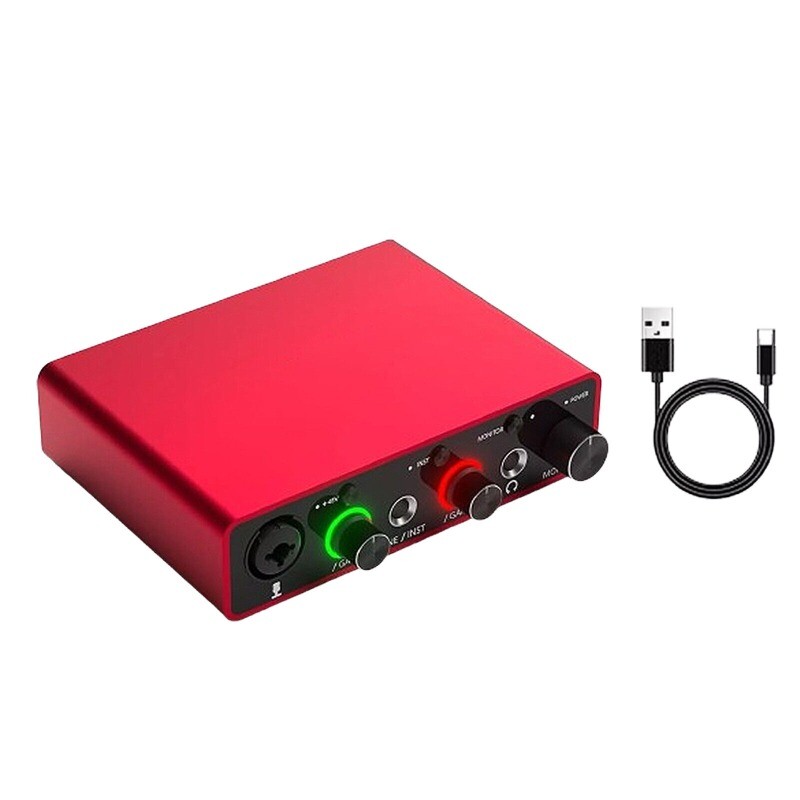 For Focusrite Scarlett Solo 3rd Gen USB Audio Interface the Guitarist Vocalist