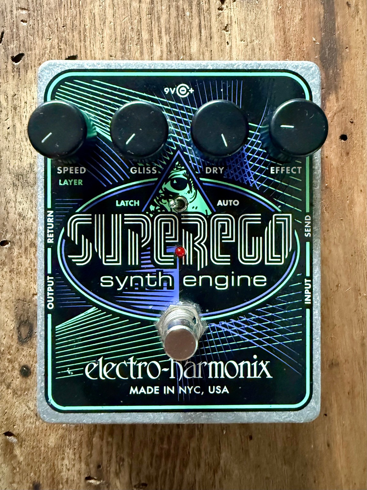 Electro-Harmonix Super Ego Synth Engine Guitar Effect Pedal