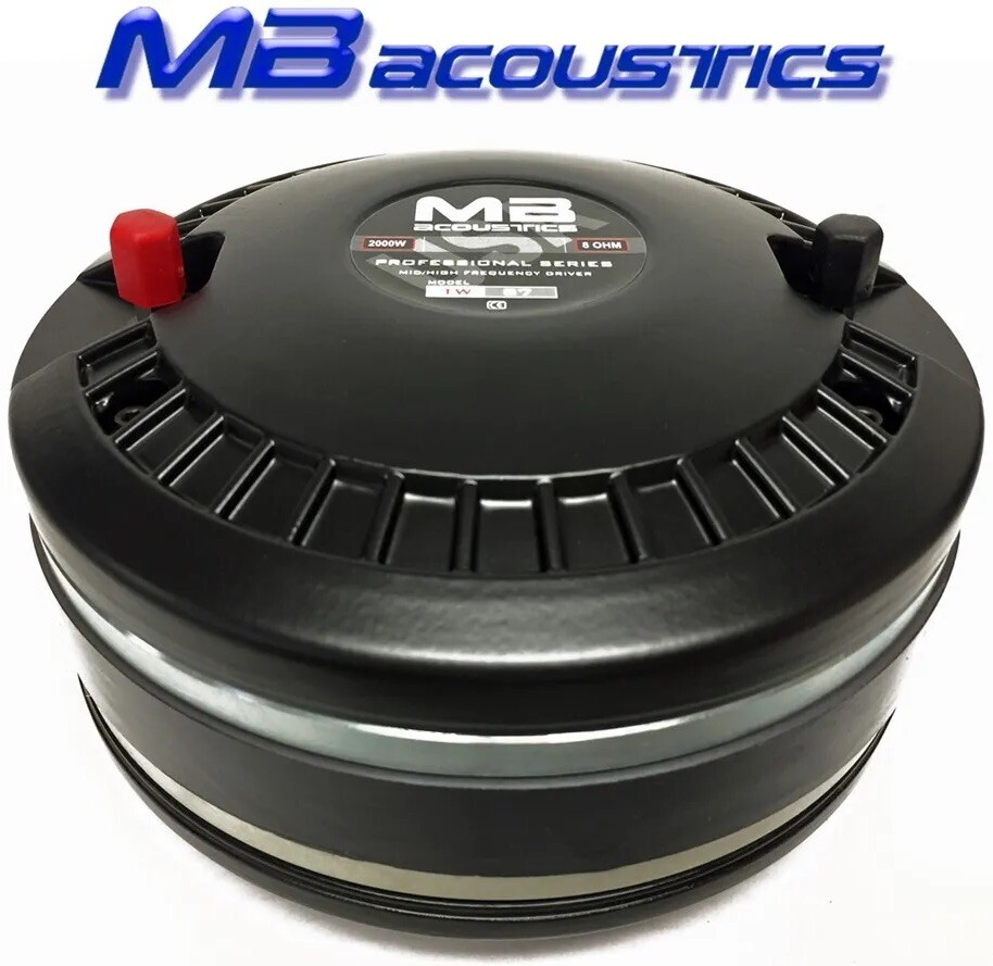 MB Acoustics REPLACEMENT for RCF N850, 2″ throat 8 ohm 2.8” VC, 2000W USA Seller