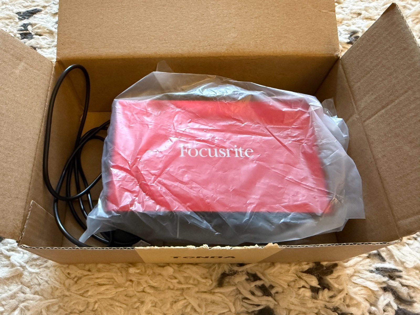 Focusrite Scarlett Solo 3rd Gen USB Audio Interface — Open Box, Never Used