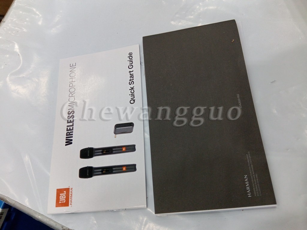 Used JBLWIRELESSMICAM 2 Wireless Dynamic Microphones with Receiver CA