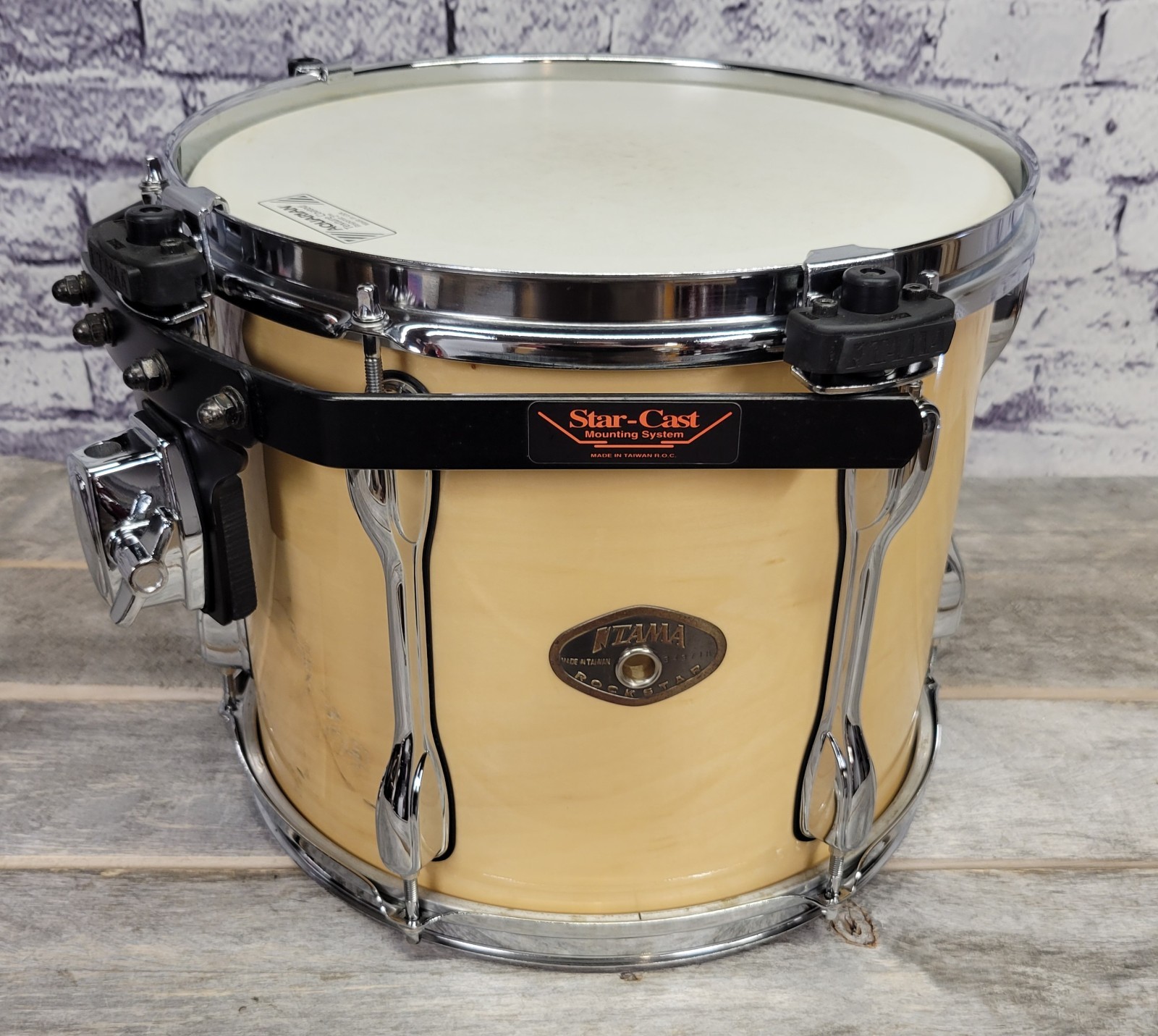 Vintage TAMA Rockstar Custom 12in Rack Tom – Custom Blonde
