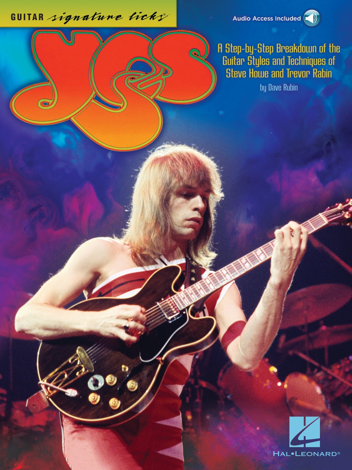 Yes Guitar Signature Licks Learn Styles Techniques Tab Book Online Audio
