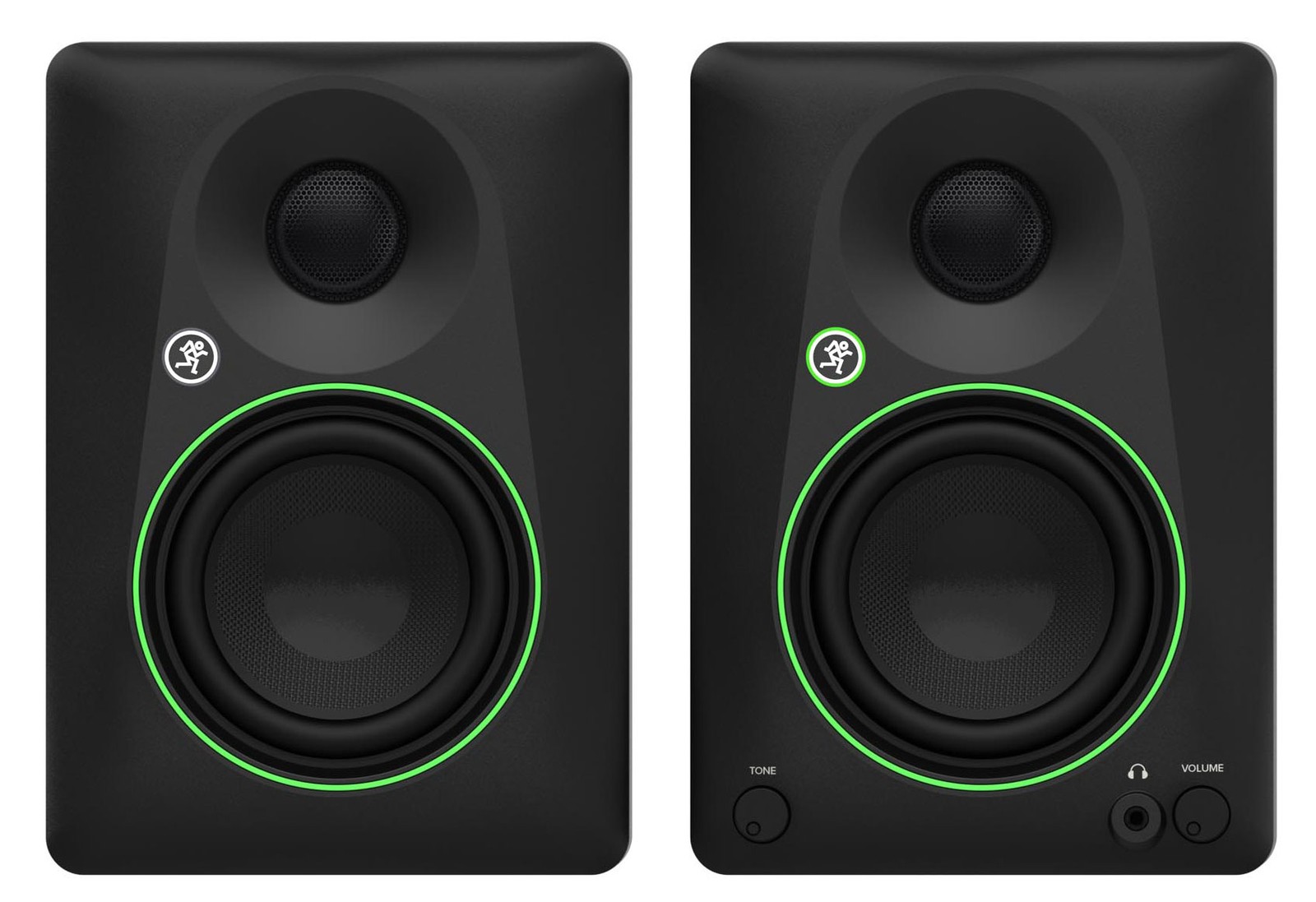 Mackie CR4.5 4.5″ Powered Studio Monitors Speakers w/ Tone Control