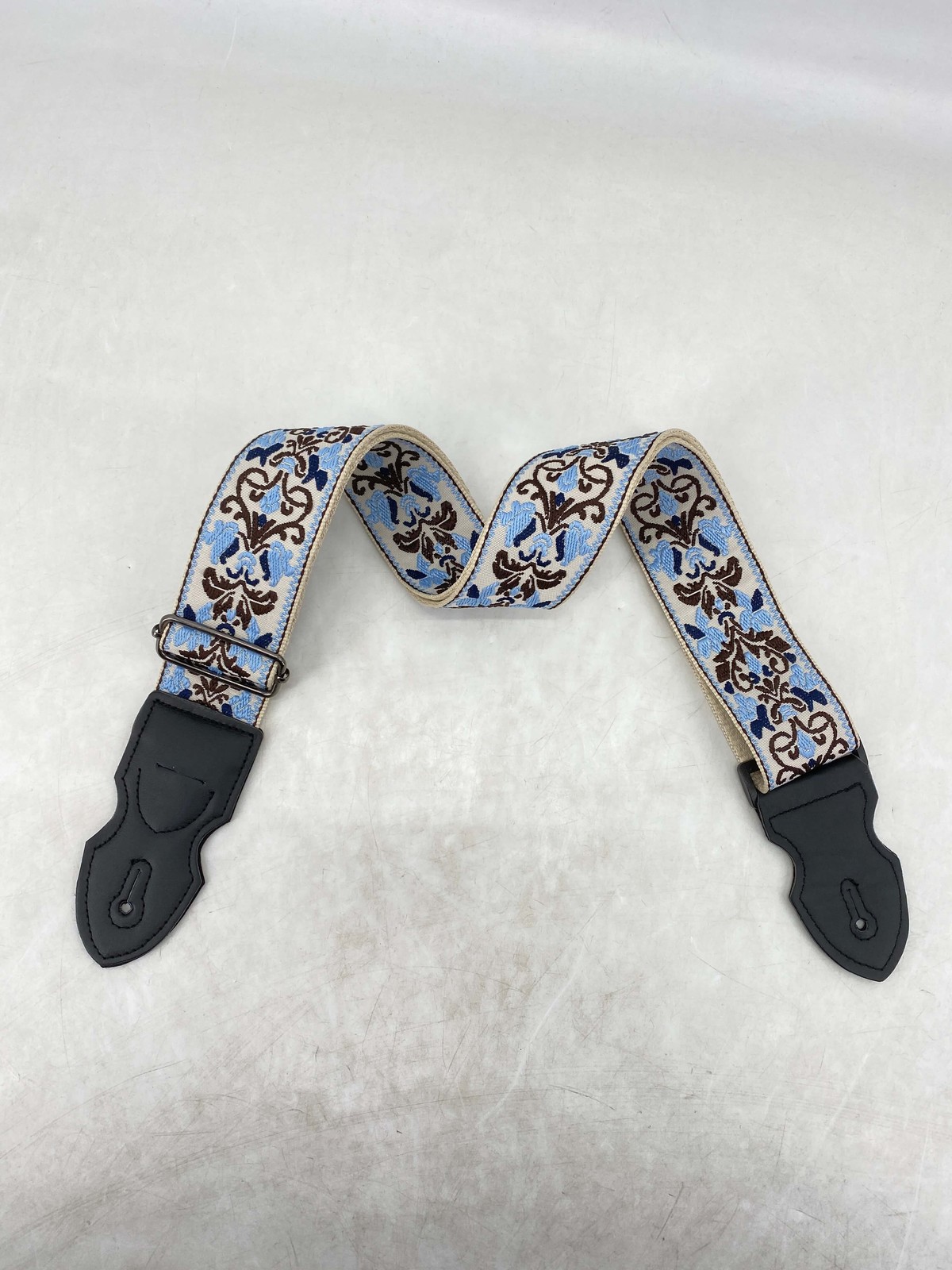 Electric Guitar Strap Adjustable Strap Embroidery Style Durable
