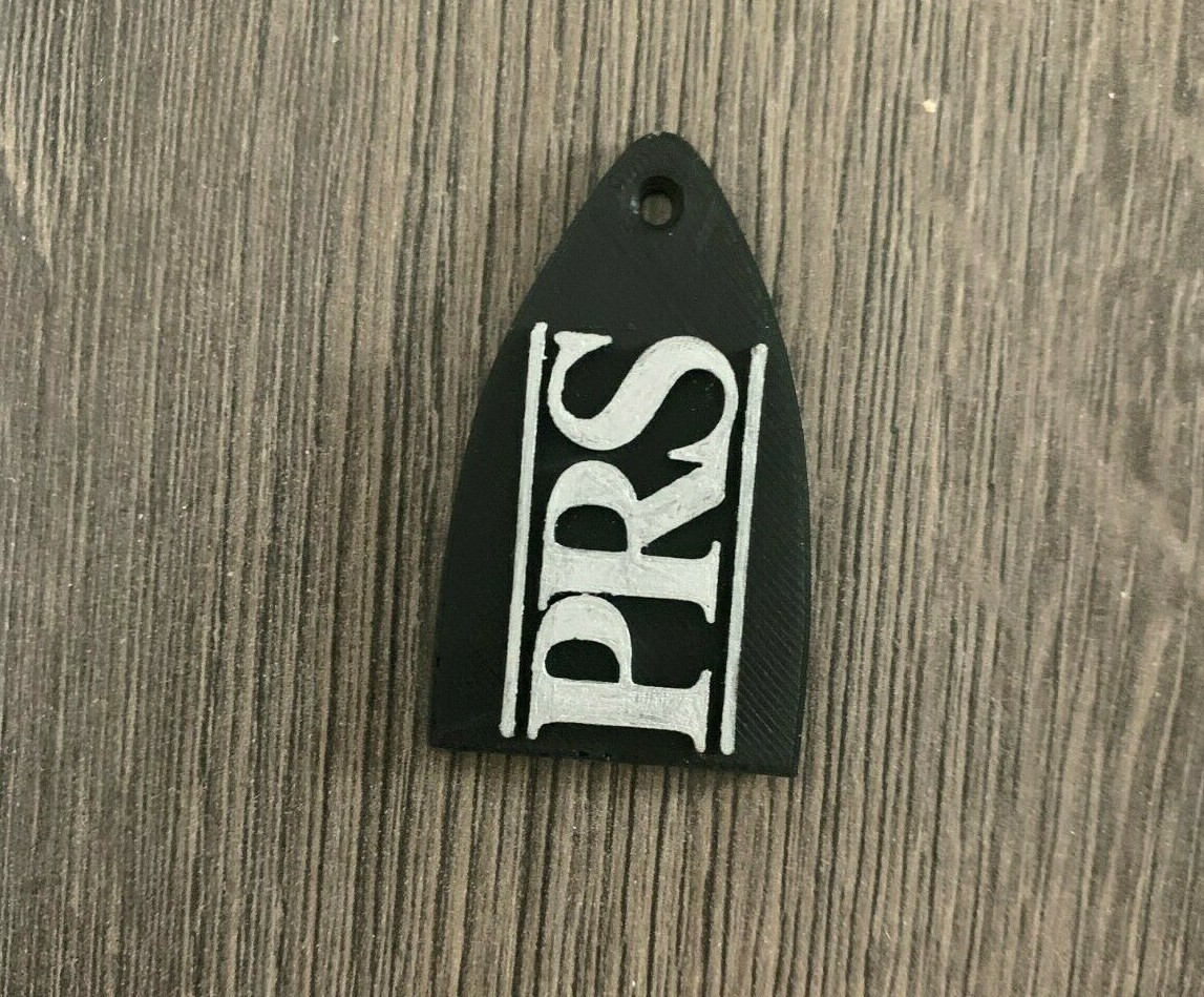 GUITAR TRUSS ROD COVER – 3D PRS FITS PAUL REED SMITH PRS SE CUSTOM PLASTIC 3D