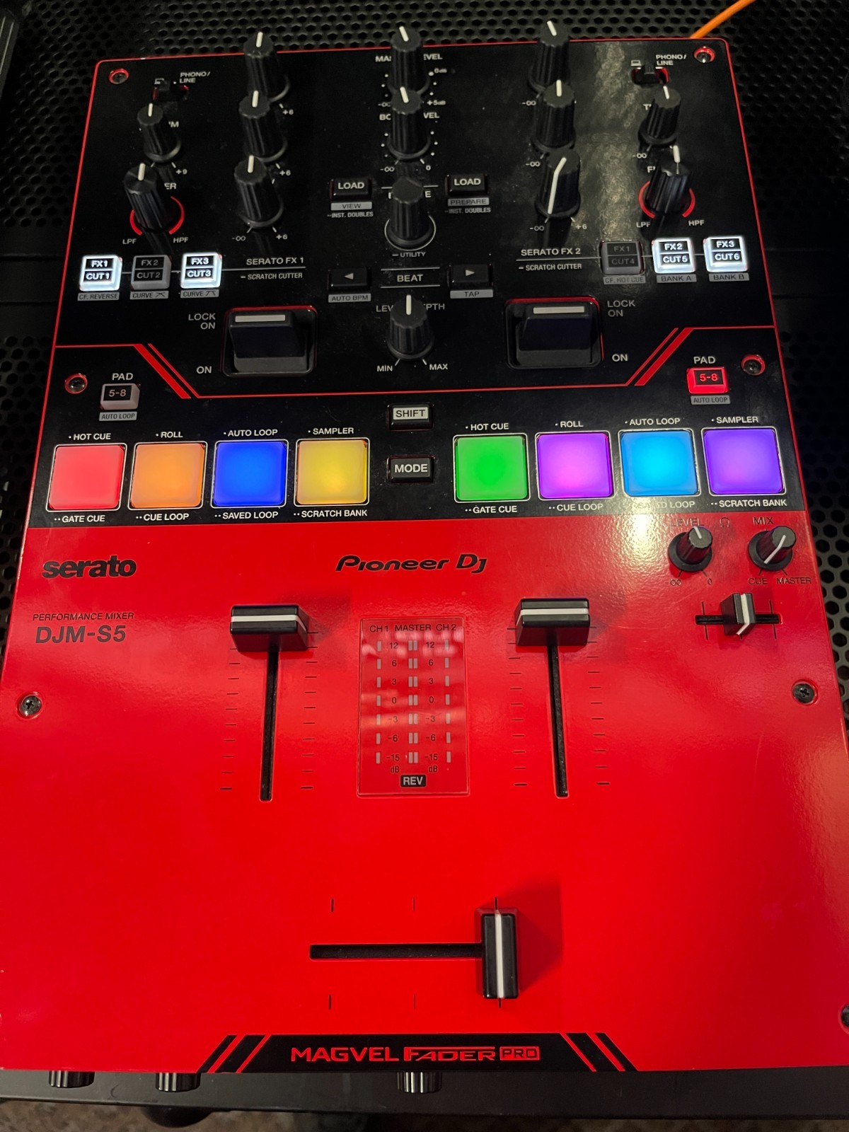 Pioneer DJM-S5 2 Channel DJ Mixer For Serato DJ Pro